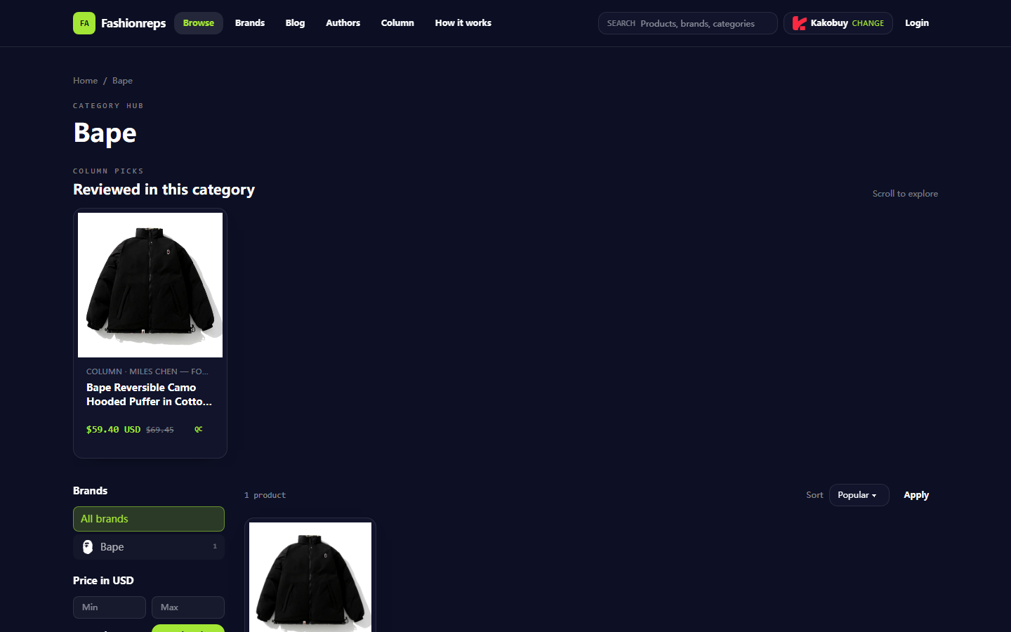 Verify Bape Coupon on fashionreps