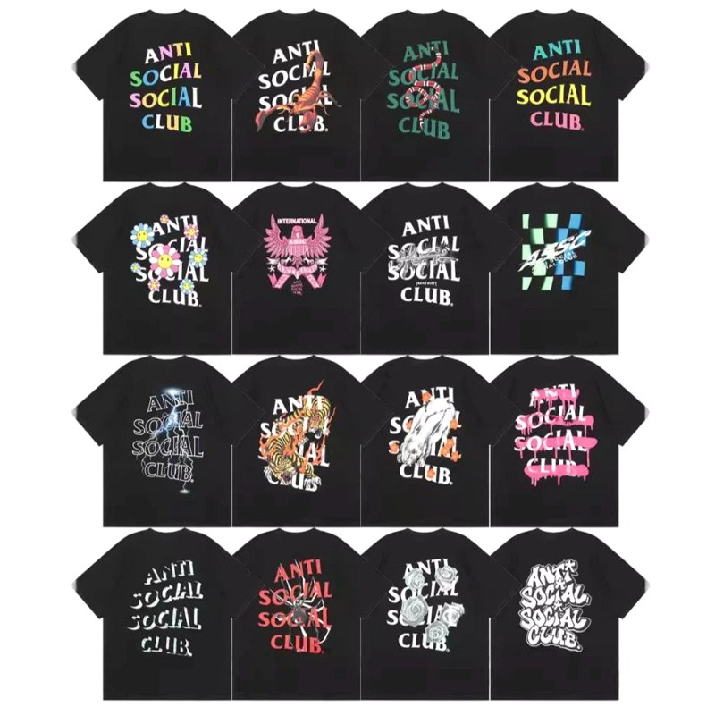 Anti Social Social Club Multicolor T-Shirt Collection Review: A 230gsm Raglan Tee Across 29 Prints