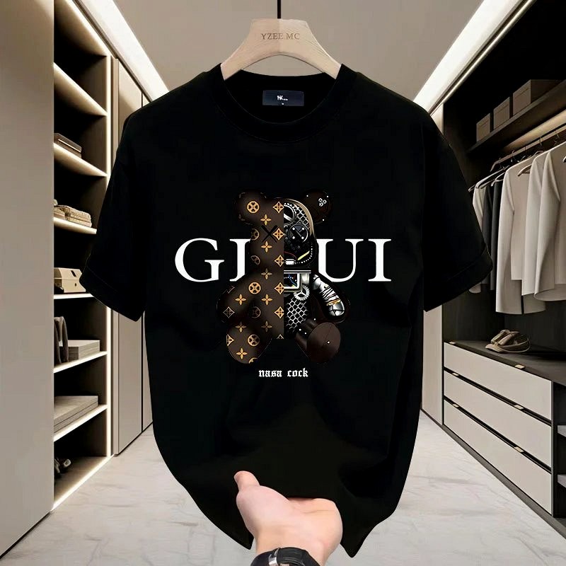 Gucci Black T-Shirt with Bear Print Review: A Slim-Cut Print Tee Measured, Washed and Weighed