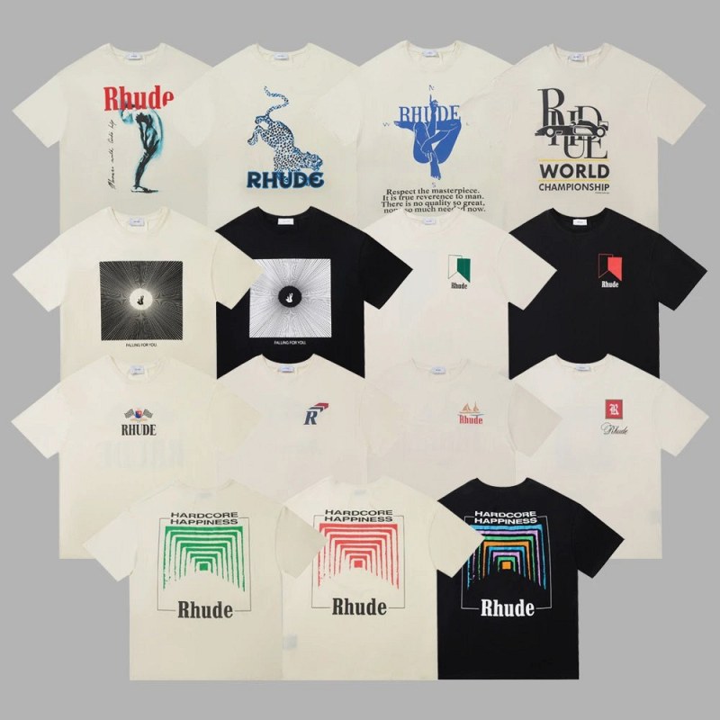 Rhude Multicolor T-Shirt Collection Review: The $8.36 Print Lottery, Weighed and Washed