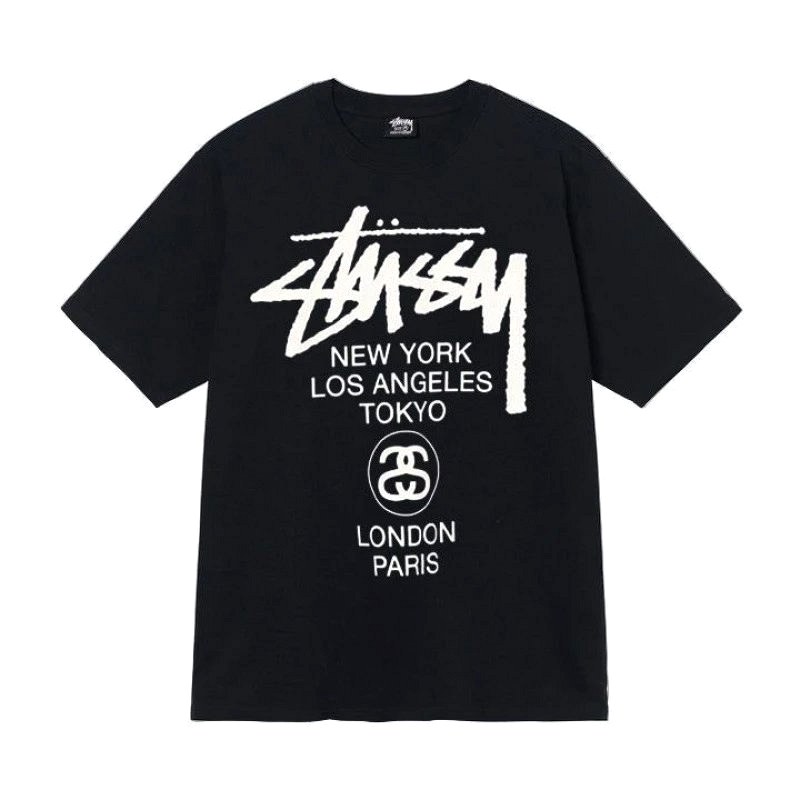 Stussy Letter-Print Black T-Shirt Review: We Wore It 20 Hours and Washed It Three Times